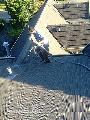 Roof and gutter cleaning in Vancouver, BC