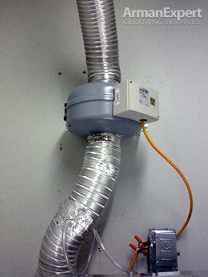 Arman Expert Booster Fan Installation